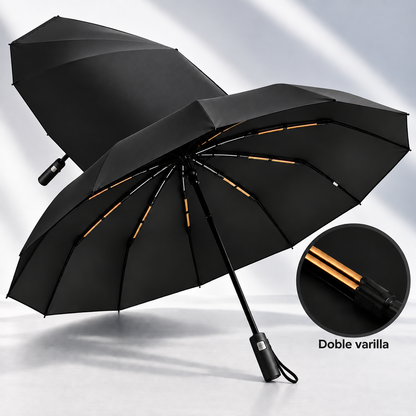 Paraguas StormShield™ Automático Antiviento 24 Varillas